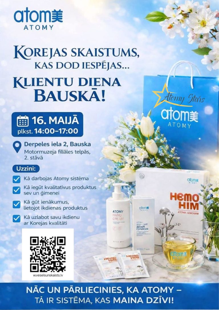 Atomy prezentācija Bauskā