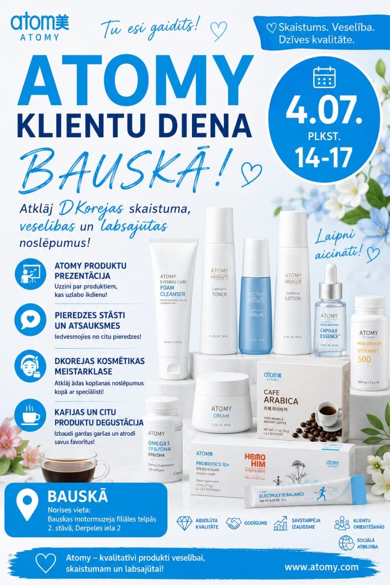 Atomy prezentācija Bauskā
