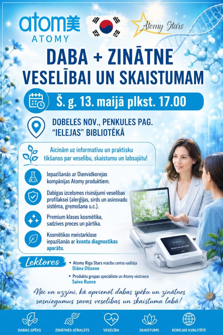 Atomy prezentācija Ielejas bibliotēkā